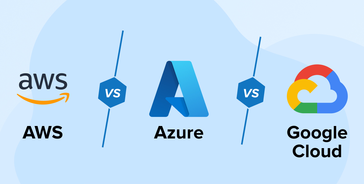 Best Comparison between AWS, Azure and Google Cloud